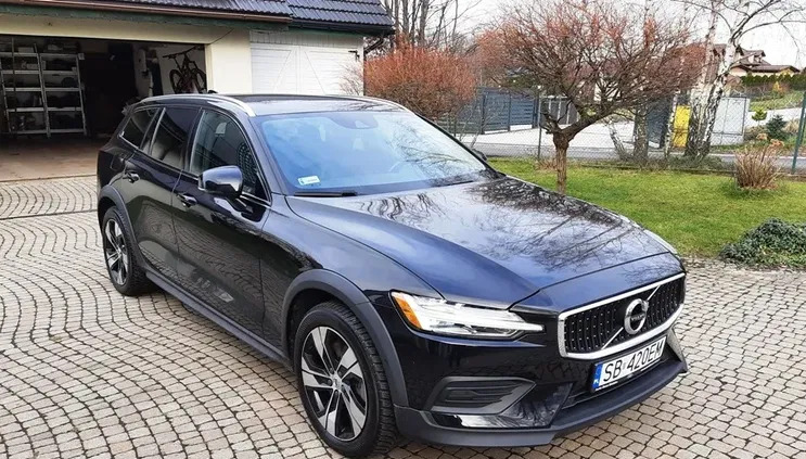 śląskie Volvo V60 Cross Country cena 119900 przebieg: 64800, rok produkcji 2020 z Biała